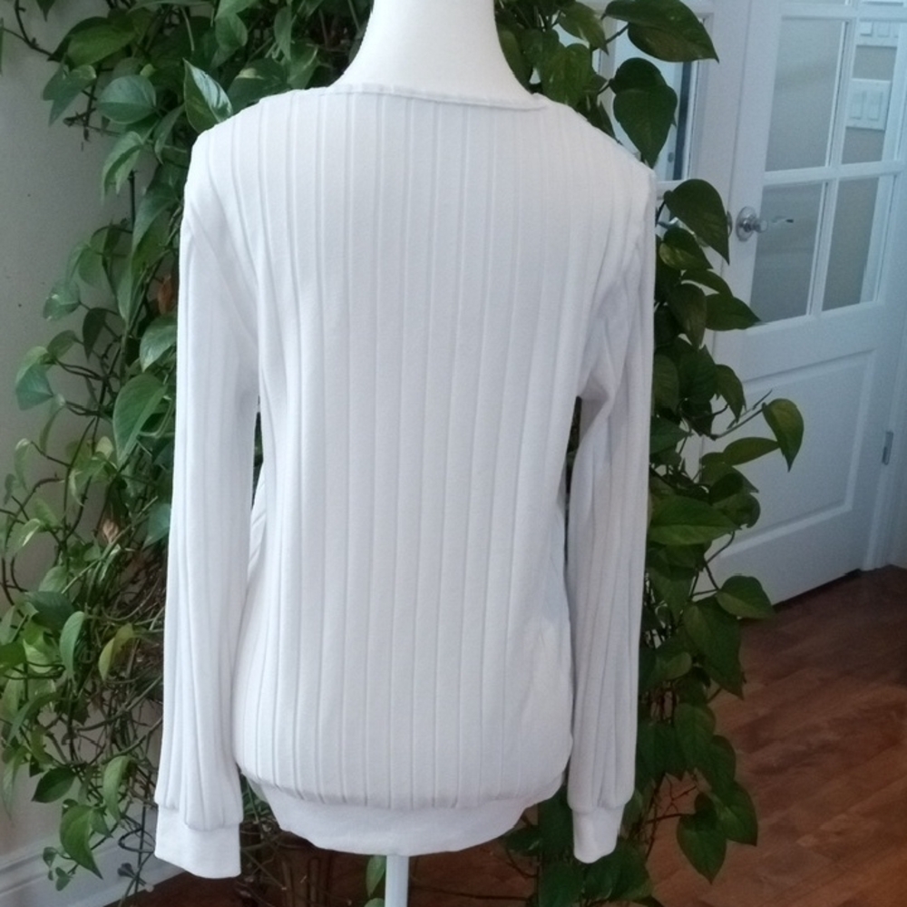 Women's Ribbed Knit Tops - Multi-Color Set - Picture 3 of 16